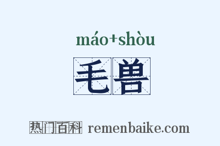 毛兽是什么意思的图片